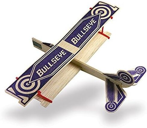 Bullseye Balsa Wood Airplane Glider GUILLOWS Model kit #43 in Kuwait