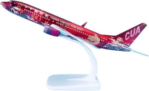 مقياس مصغر 1 200 لنماذج الطائرات B737-800 المصنوعة من السبائك المطلية بزخارف واقعية مجموعات ألعاب الطيران in Kuwait