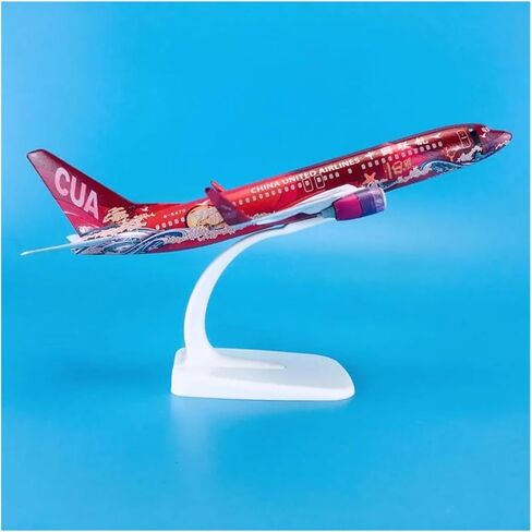 مقياس مصغر 1 200 لنماذج الطائرات B737-800 المصنوعة من السبائك المطلية بزخارف واقعية مجموعات ألعاب الطيران in Kuwait