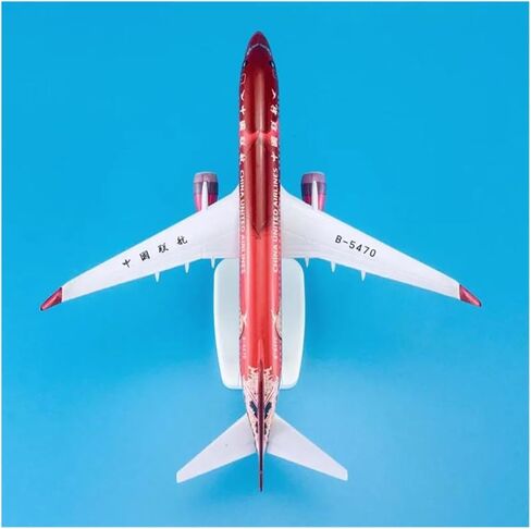 مقياس مصغر 1 200 لنماذج الطائرات B737-800 المصنوعة من السبائك المطلية بزخارف واقعية مجموعات ألعاب الطيران in Kuwait