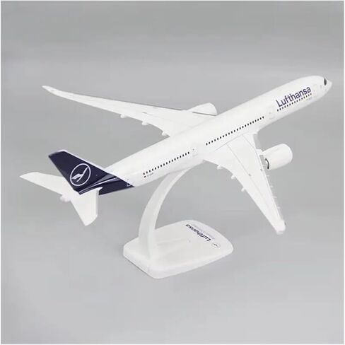 Miniature Scale 1 200 for Lufthansa A350-900 Painted Airplane Aviation Model Toys Plastic ABS Assembled Aircraft Flying Toy Game Kits in Kuwait