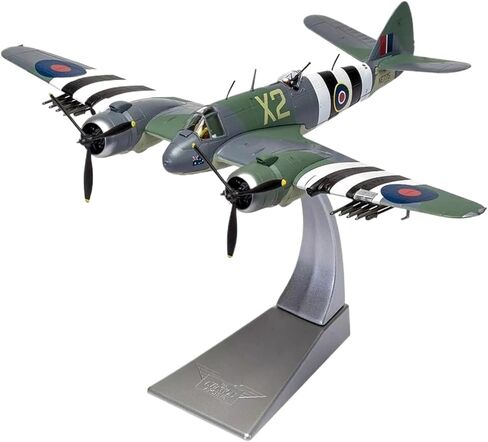 Miniature Scale 1：72 for AA28603 Beaufighter Heavy Fighter Model Normandy Alloy Finished Aircraft Flying Toy Game Kits in Kuwait