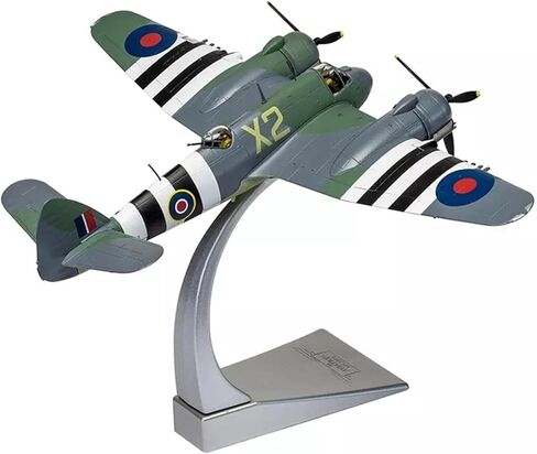 Miniature Scale 1：72 for AA28603 Beaufighter Heavy Fighter Model Normandy Alloy Finished Aircraft Flying Toy Game Kits in Kuwait