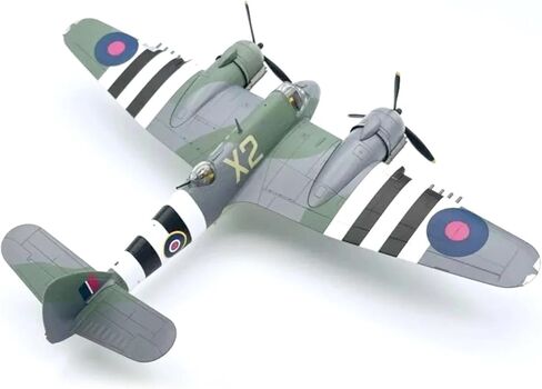 Miniature Scale 1：72 for AA28603 Beaufighter Heavy Fighter Model Normandy Alloy Finished Aircraft Flying Toy Game Kits in Kuwait