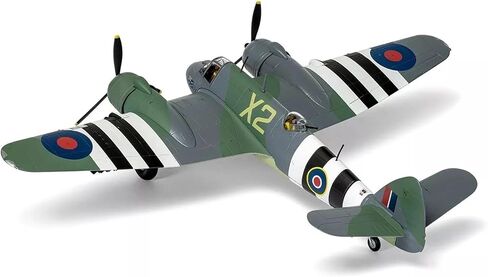 Miniature Scale 1：72 for AA28603 Beaufighter Heavy Fighter Model Normandy Alloy Finished Aircraft Flying Toy Game Kits in Kuwait