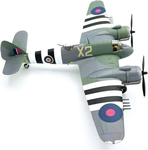 Miniature Scale 1：72 for AA28603 Beaufighter Heavy Fighter Model Normandy Alloy Finished Aircraft Flying Toy Game Kits in Kuwait