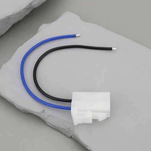 SING F LTD 2Pcs Electric Cooling Fan 2-Terminal Pigtail Plug Connector for Automotive Cooling Fans 18AWG Wire Harness in Kuwait