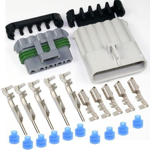 30Amp (5-PIN) Metri-Pack Waterproof Connector Terminals and Seals 10-12 AWG in Kuwait