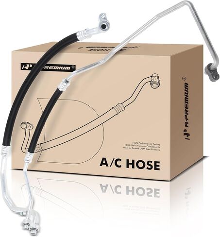 A-Premium A/C Suction Hose & Discharge Line Hose Assembly Compatible with Chevrolet Equinox & GMC Terrain, 2010 2011, 3.0L in Kuwait