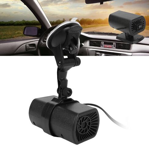 Car Heater Defroster 200W Multi Functions Air Purification Quiet Operation for Safe Driving Winter Driving in Kuwait