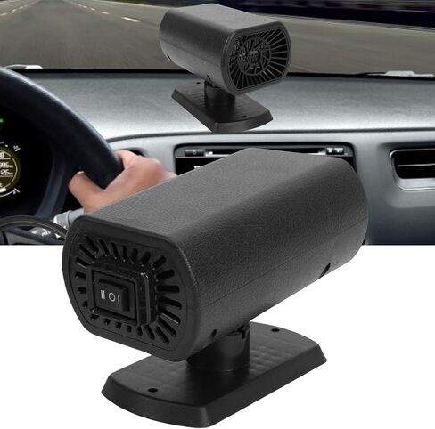 Car Heater Defroster 200W Multi Functions Air Purification Quiet Operation for Safe Driving Winter Driving in Kuwait