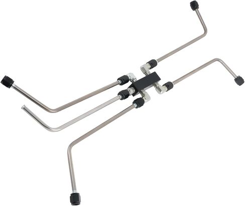 maXpeedingrods LS Coolant Crossover Steam Vent Kit, AN4 Fuel Brake Line LS Stainless Steam Port Kit for LS1 LS2 LS3 LS6 LS7 LS9 LSX in Kuwait