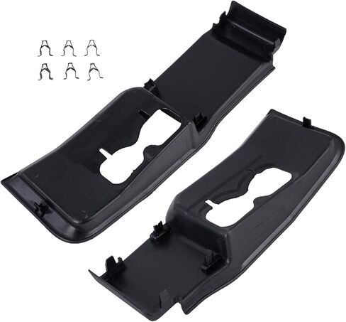 Front Left & Right Plastic Tow Hook Bezel 2Pcs LC3Z8311E LC3Z8310G FO1038222 FO1039221 fit for Ford F-250 F-350 Super Duty 2020-2022 in Kuwait