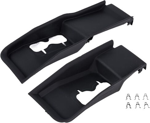 Front Left & Right Plastic Tow Hook Bezel 2Pcs LC3Z8311E LC3Z8310G FO1038222 FO1039221 fit for Ford F-250 F-350 Super Duty 2020-2022 in Kuwait
