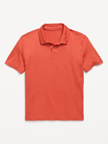 Old Navy CloudMotion Performance Polo Shirt for Boys - Chimayo Red in Kuwait