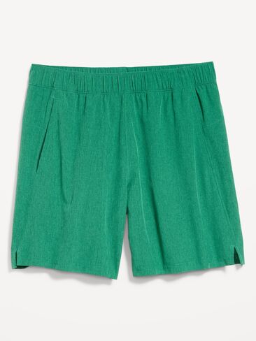 شورت التمرين Old Navy Essential المنسوج - درزة داخلية 7 بوصة - Green Mangrove in Kuwait