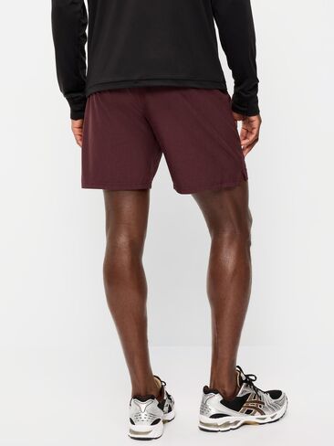 شورت التمرين Old Navy Essential المنسوج - درزة داخلية 7 بوصة - بني داكن داكن in Kuwait