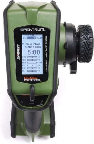 جهاز إرسال سبيكتروم DX Rugged+ 12 قناة DSMR+ فقط - أخضر، SPMR6220G in Kuwait