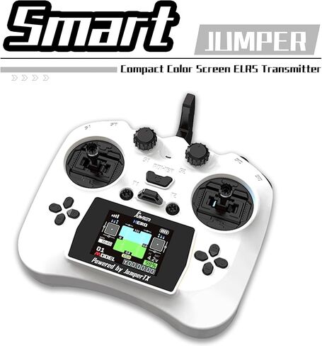 جهاز إرسال SPEEDY BEE Jumper Smart ELRS 2.4G RC مع شاشة IPS ملونة عالية الدقة مقاس 2 بوصة، ومستشعر القاعة، نطاق تحكم 8 كم، شحن سريع USB-C ومحاكي لطائرة RC FPV بدون طيار in Kuwait