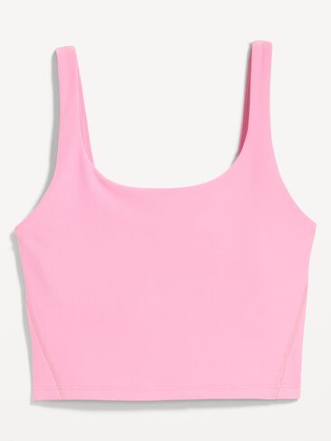 Old Navy Light Support PowerSoft Longline Sports Bra - Sweet Sixteen in Kuwait