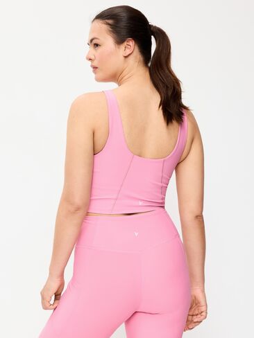 Old Navy Light Support PowerSoft Longline Sports Bra - Sweet Sixteen in Kuwait