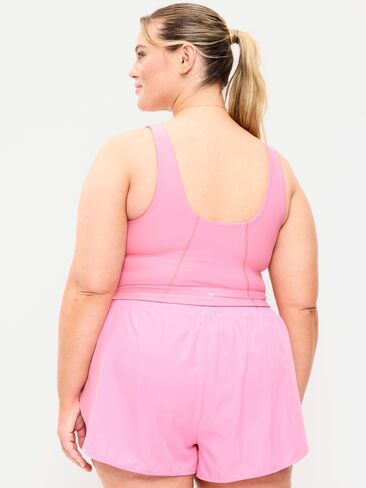 Old Navy Light Support PowerSoft Longline Sports Bra - Sweet Sixteen in Kuwait