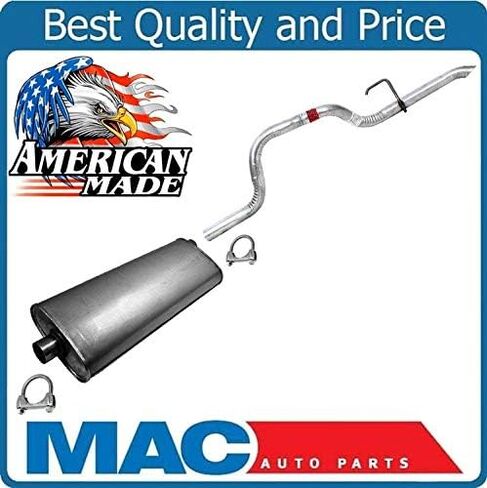 Muffler Tail Pipe Exhaust System for Jeep Grand Cherokee 4.0L 4.7 2002 2003 2004 in Kuwait