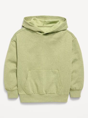 Old Navy Favorite Fleece Oversized Pullover Hoodie for Boys - Dandelion Leaf in Kuwait