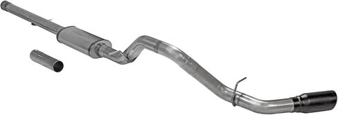 طقم عادم Flowmaster 717885 FlowFX Cat-Back 3.5 بوصة من الفولاذ المقاوم للصدأ 5 بوصة معطف سيراميك أسود طرف غير قابل للصدأ متوافق مع 2011-2018 Chevy Silverado GMC Sierra 1500 6.2L 2/4WD جميع قواعد العجلات in Kuwait