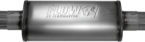 طقم عادم Flowmaster 717885 FlowFX Cat-Back 3.5 بوصة من الفولاذ المقاوم للصدأ 5 بوصة معطف سيراميك أسود طرف غير قابل للصدأ متوافق مع 2011-2018 Chevy Silverado GMC Sierra 1500 6.2L 2/4WD جميع قواعد العجلات in Kuwait