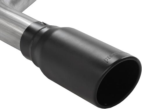 طقم عادم Flowmaster 717885 FlowFX Cat-Back 3.5 بوصة من الفولاذ المقاوم للصدأ 5 بوصة معطف سيراميك أسود طرف غير قابل للصدأ متوافق مع 2011-2018 Chevy Silverado GMC Sierra 1500 6.2L 2/4WD جميع قواعد العجلات in Kuwait