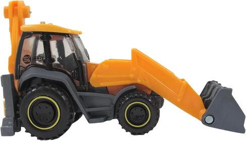 منصات العمل لعلبة الثقاب MBX Backhoe [أصفر] 10/16، جديدة لعام 2025! لعبة سيارة مصبوبة بمقياس 1:64 in Kuwait