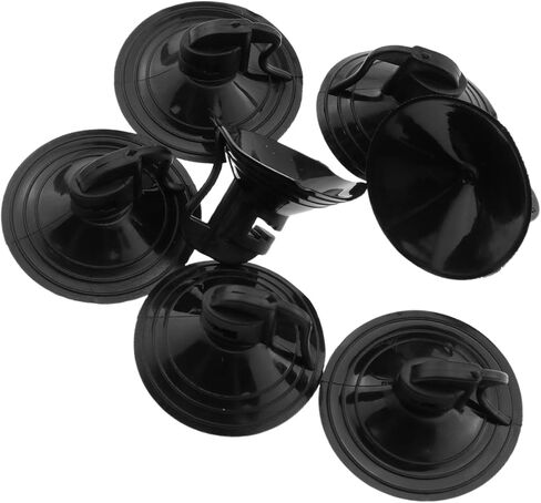 MEETOOT 24-Pack Car Window Sunshade Suction Cups - For Cars, Windshields, Kitchen, Bathroom (Black) in Kuwait