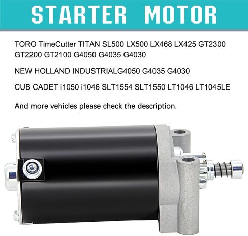 استبدال Kohler Starter لجزازات سلسلة 7000 مع KT715-KT745 الشجاعة التوأم SV710 SV715 SV720 SV730 SV735 SV740 SV810 SV820 SV830 SV840 المحرك 20-27 حصان 3209801 3209803 3209804 3209808 in Kuwait