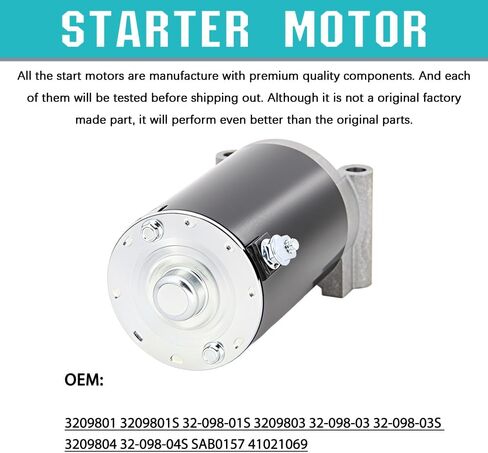 استبدال Kohler Starter لجزازات سلسلة 7000 مع KT715-KT745 الشجاعة التوأم SV710 SV715 SV720 SV730 SV735 SV740 SV810 SV820 SV830 SV840 المحرك 20-27 حصان 3209801 3209803 3209804 3209808 in Kuwait