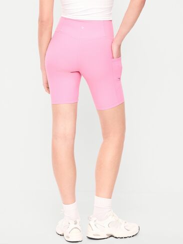 Old Navy High-Waisted PowerSoft Biker Shorts -- 8-inch inseam - Sweet Sixteen in Kuwait