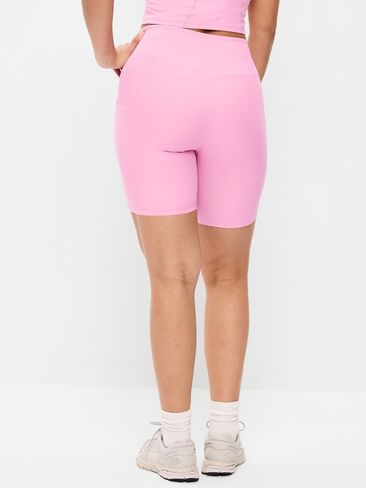 Old Navy High-Waisted PowerSoft Biker Shorts -- 8-inch inseam - Sweet Sixteen in Kuwait