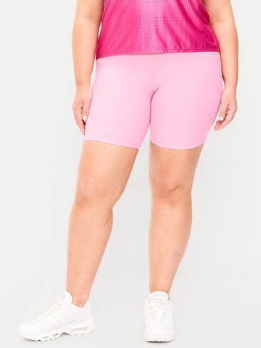 Old Navy High-Waisted PowerSoft Biker Shorts -- 8-inch inseam - Sweet Sixteen in Kuwait