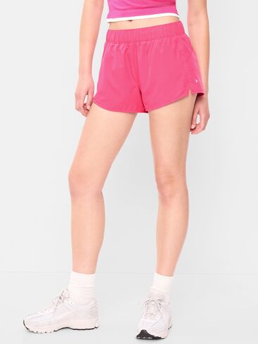 شورت Old Navy متوسط ​​الارتفاع StretchTech Run -- درزة داخلية 3 بوصة - فاكهة التنين in Kuwait