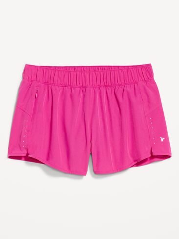 شورت Old Navy متوسط ​​الارتفاع StretchTech Run -- درزة داخلية 3 بوصة - فاكهة التنين in Kuwait