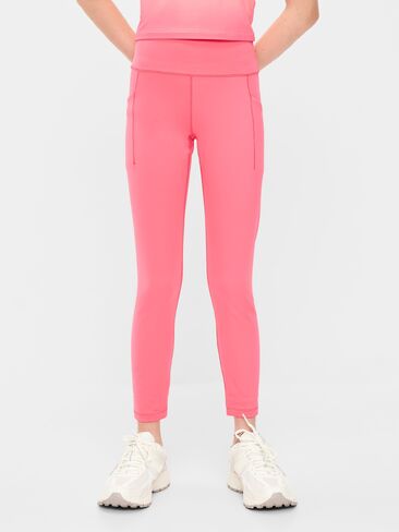 Old Navy بنطال ضيق عالي الخصر StudioSmooth 7/8 للبنات - Daylily in Kuwait