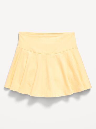 Old Navy High-Waisted Skort for Girls - Golden Straw in Kuwait