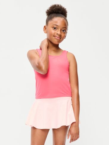 Old Navy StudioSmooth Longline Sports Bra for Girls - Daylily in Kuwait