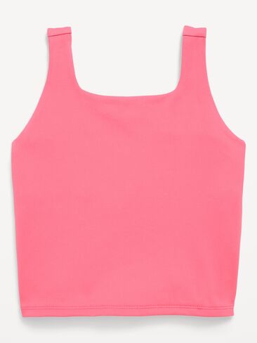 Old Navy StudioSmooth Longline Sports Bra for Girls - Daylily in Kuwait