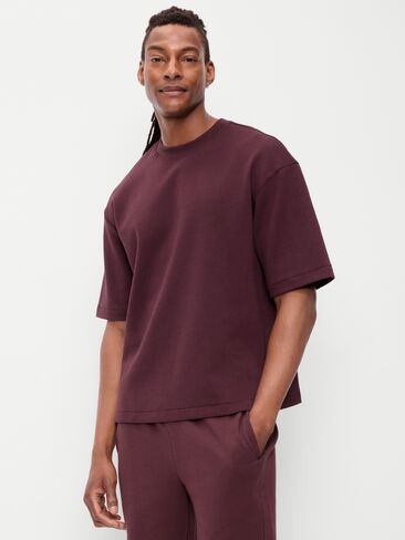 Old Navy Dynamic Fleece T-Shirt - Red in Kuwait