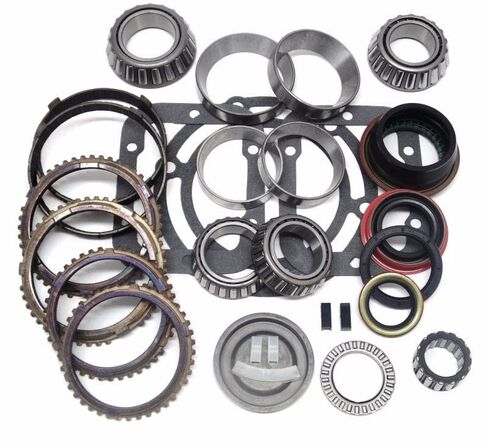 طقم ختم محمل كامل مع Synchros لـ DOD ge Cummins NV4500 5 سرعات ناقل الحركة اليدوي إعادة البناء والإصلاح in Kuwait
