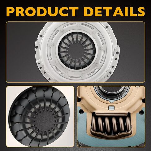 مجموعة قابض ناقل الحركة متوافقة مع Ford Ranger 1995-2011، Mazda B2300 2001-2008، B2300 1995-1997، B2500 1998-2001، B3000 1995-2007 استبدال 52322001، 07-140، 07-141 in Kuwait
