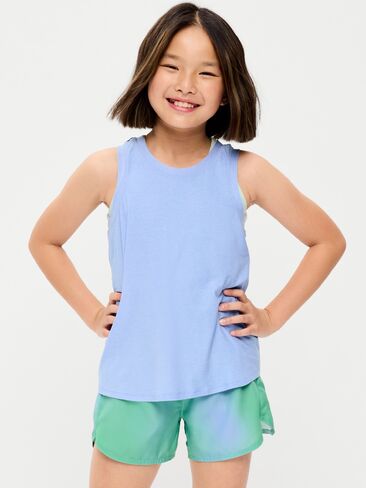 قميص بدون أكمام للفتيات من Old Navy CloudMotion - زهرة الكتان in Kuwait
