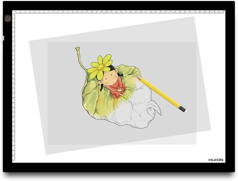 Huion A3 Thin Light Box LED Light Pad Light Tracer for Artcraft Tracing Animation Drawing Sketching Calligraph in Kuwait