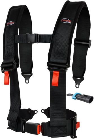 حزام أمان TUSK 4 نقاط 3 بوصة على شكل حرف H من جانب الركاب متوافق مع Polaris RZR XP/XP4 1000 2014-2026/Pro XP/4 2020-2026 Kawasaki KRX/KRX4 1000 2020-2026 in Kuwait